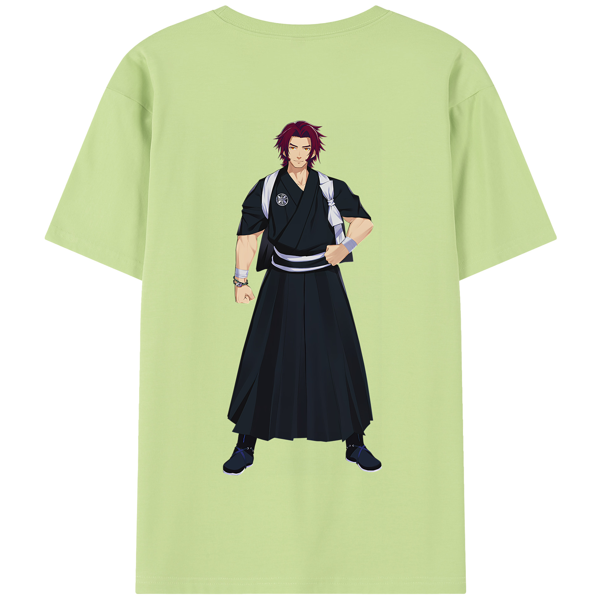 （画像用） 刀剣乱舞 Touken Ranbu 綿100％半袖Tシャツ（背面プリント）